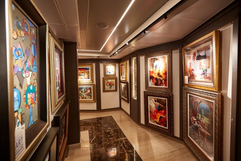 Onboard Culture, Art, and Boutique Shopping