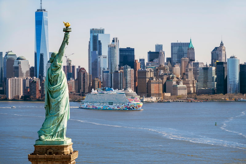 Statue of Liberty and Ellis Island