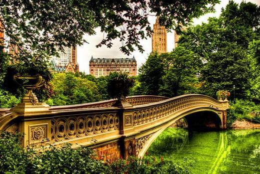 Bow Bridge in Central Park