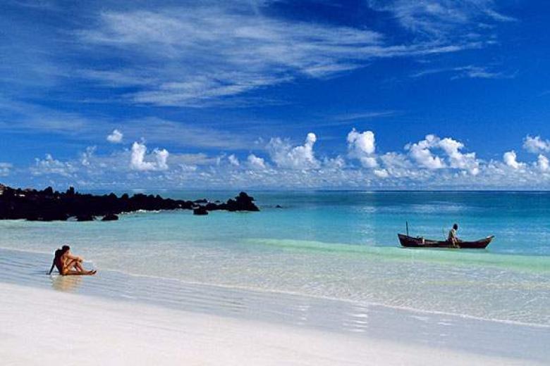 Nioumachoua Beach in Comoro Islands 