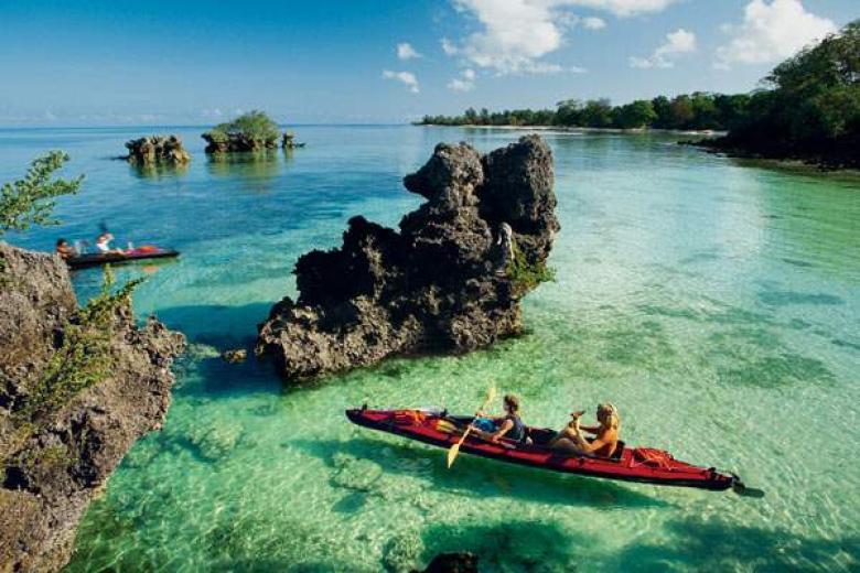 Kayaking in Zanzibar