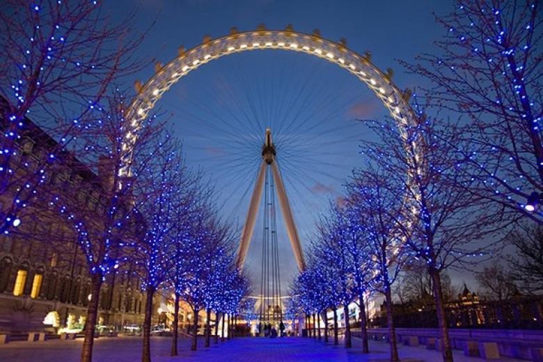 London Eye Twilight