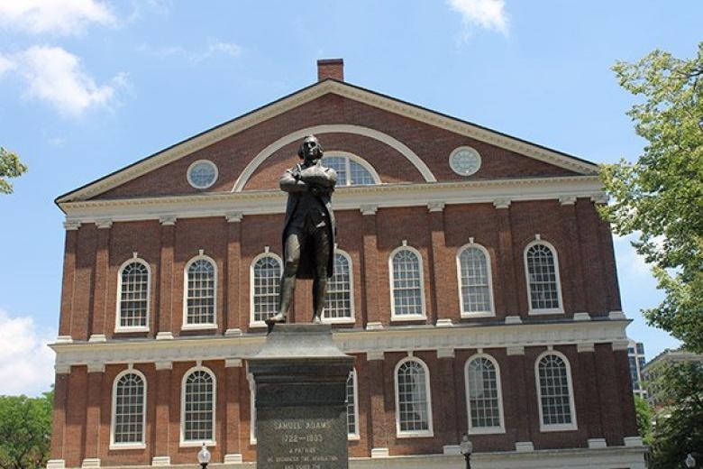 SAMUEL ADAMS AT FANEUIL HALL