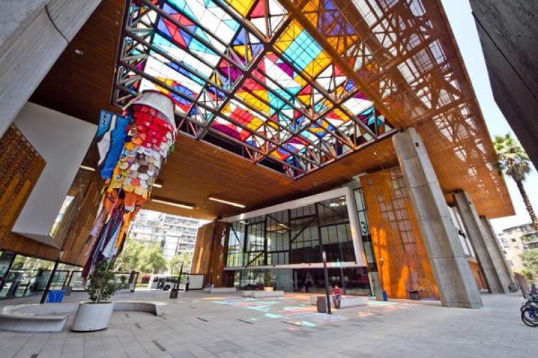 Santiago Building Art
