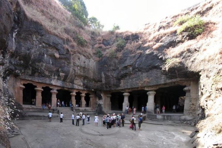 Elephanta Caves Panorama