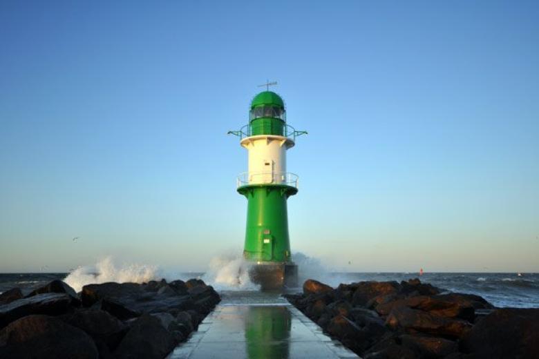 Molenfeuer in Warnemünde