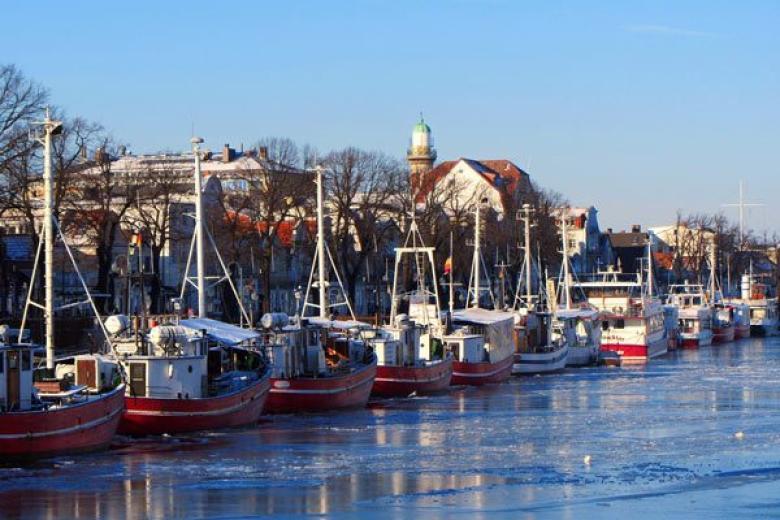 Rostock, Warnemünde am alten Strom