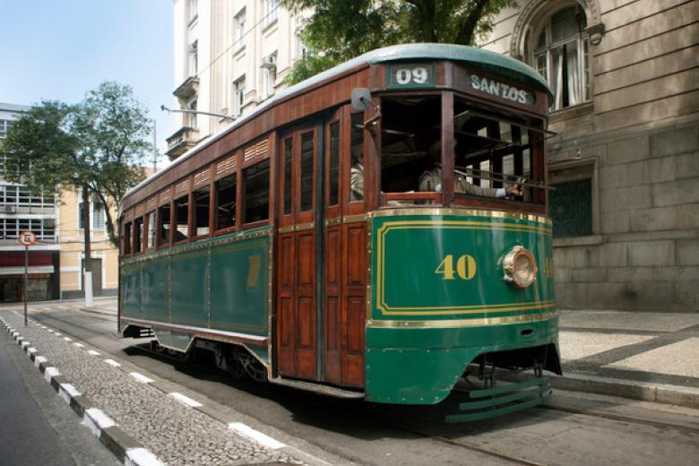 Tramway in Santos
