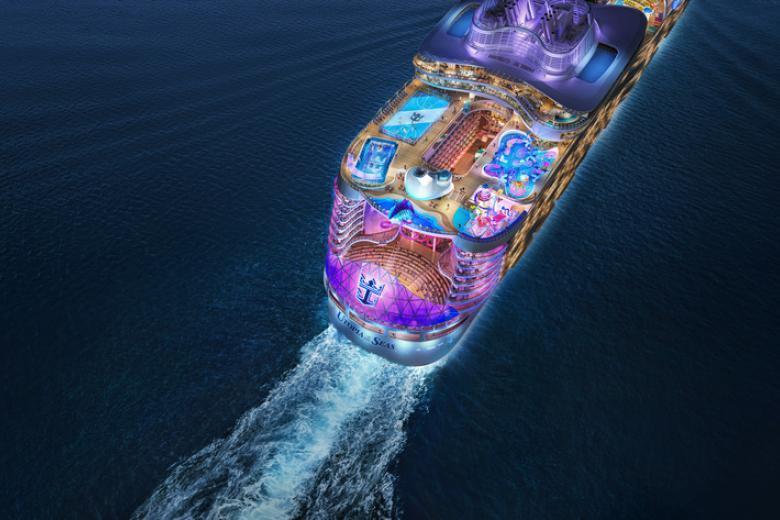 Utopia of the Seas at Night