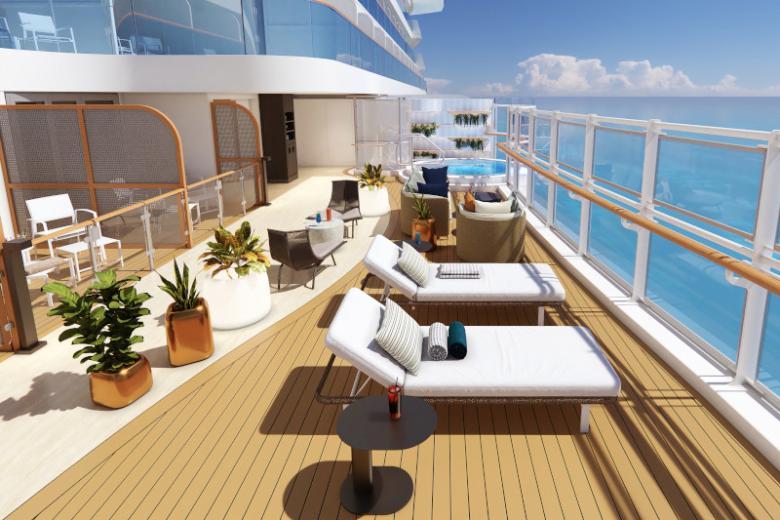 Sun Princess Cabana Deck