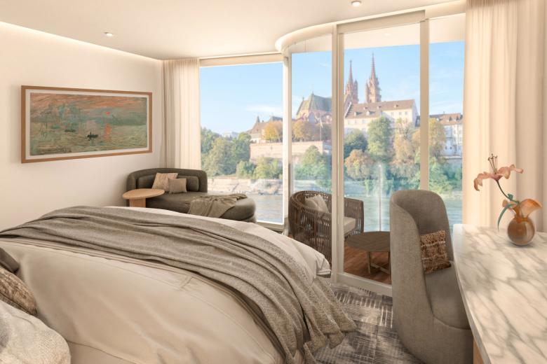 Balcony Stateroom - Celebrity River Cruises