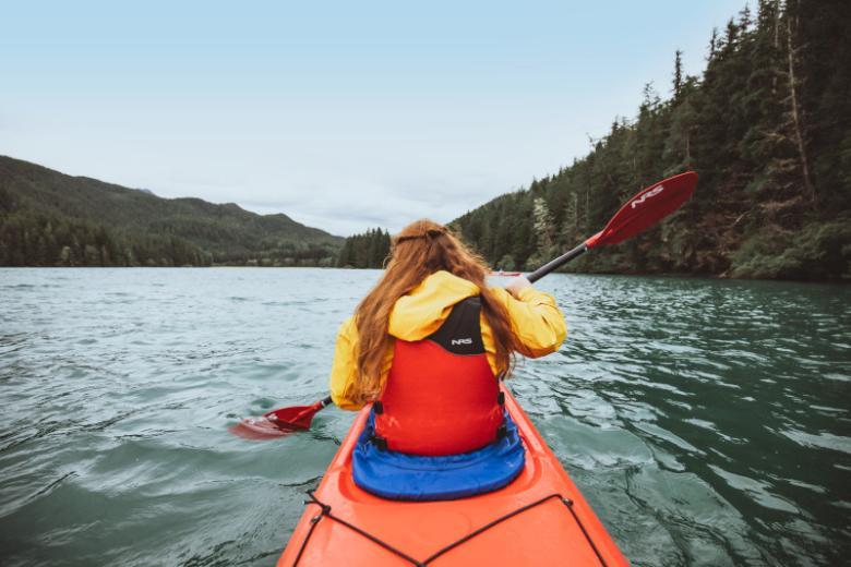 Have fun kayaking in Sitka