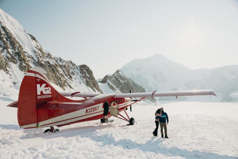 Denali glacier landing tour