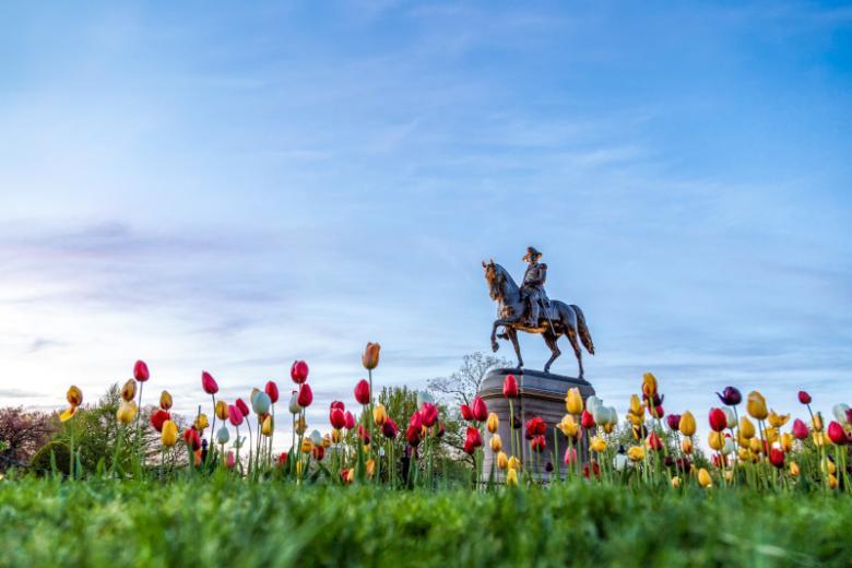 Washington Statue, Boston