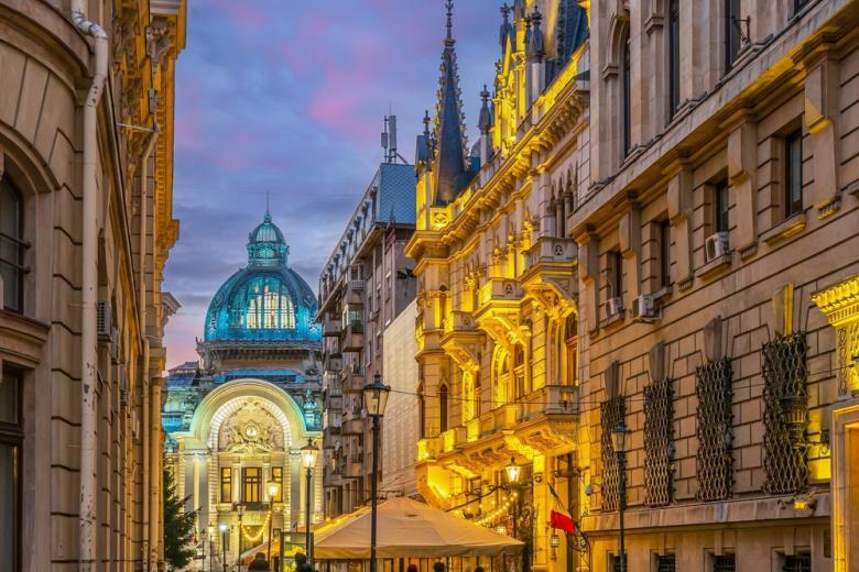 National Museum in old town Bucharest