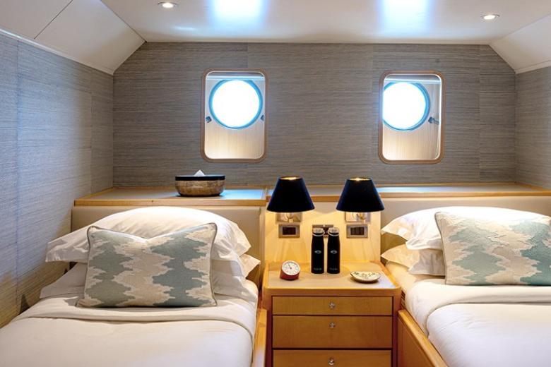 Aqua Blue Delux Stateroom