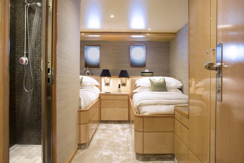 Aqua Blue Deluxe Stateroom
